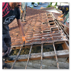 Travaux de rénovation de toiture à Cestas